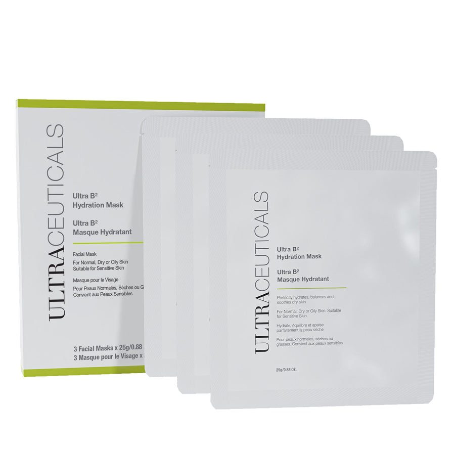 Ultraceuticals NZ Skin Care Masks & Peels Ultra B² Hydration Mask 3pk