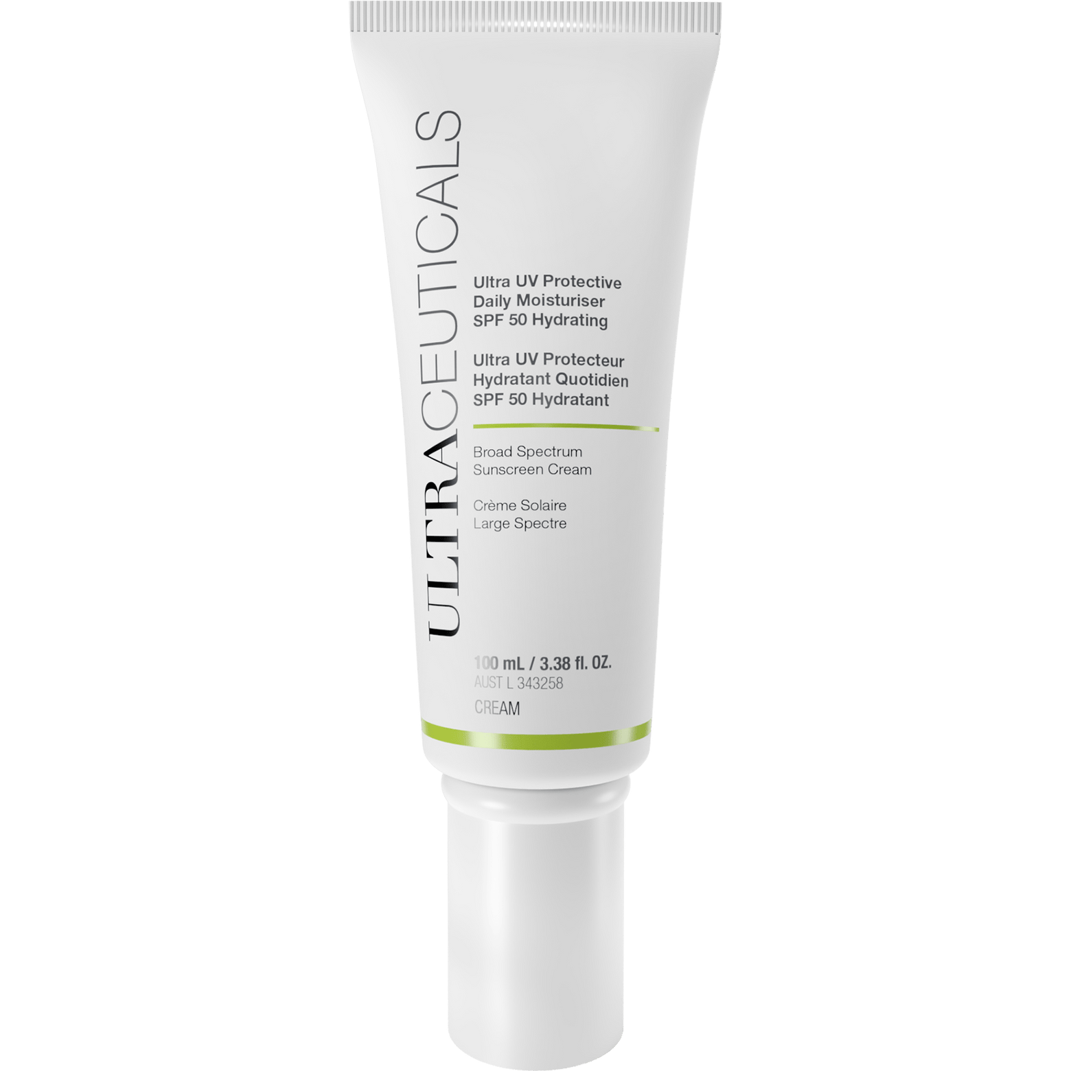 Ultraceuticals NZ Sunscreen Ultra UV Protective Daily Moisturiser SPF 50 Hydrating