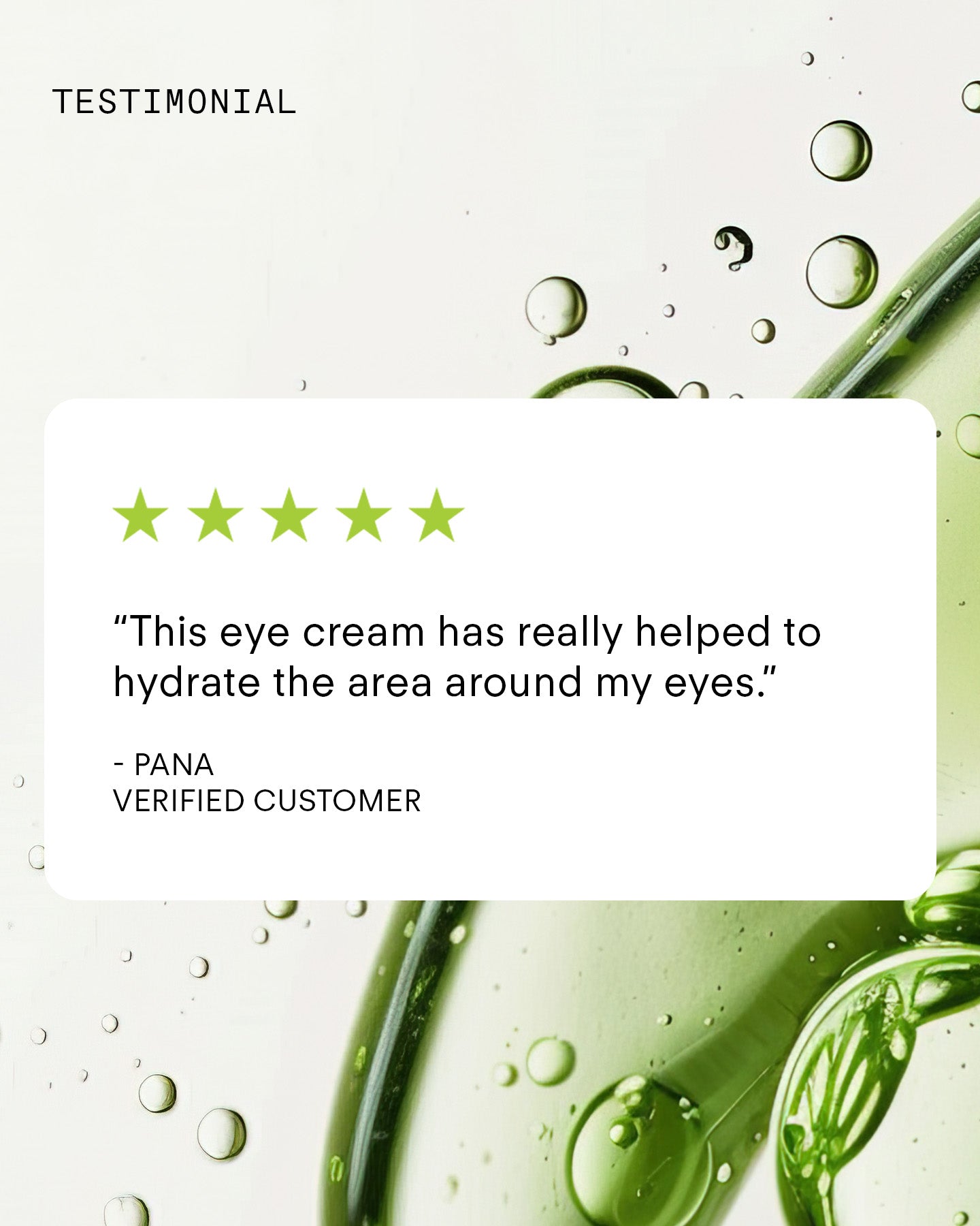 Ultra Moisturiser Eye Cream