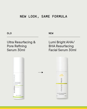 Lumi Bright AHA/BHA Resurfacing Facial Serum