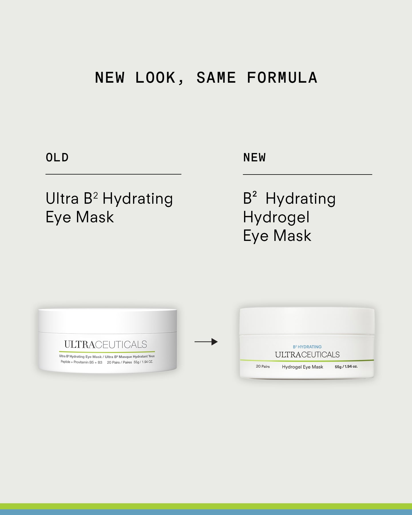B² Hydrating Hydrogel Eye Mask 20 Pairs