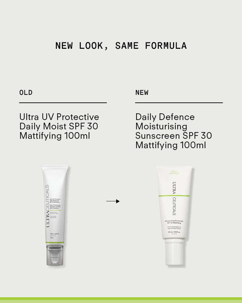 Daily Defence Moisturising Sunscreen SPF 30 Mattifying