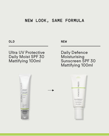 Daily Defence Moisturising Sunscreen SPF 30 Mattifying