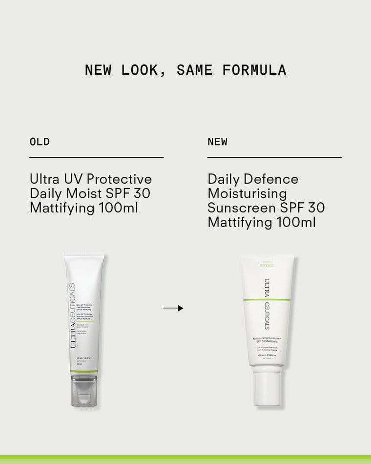 Daily Defence Moisturising Sunscreen SPF 30 Mattifying