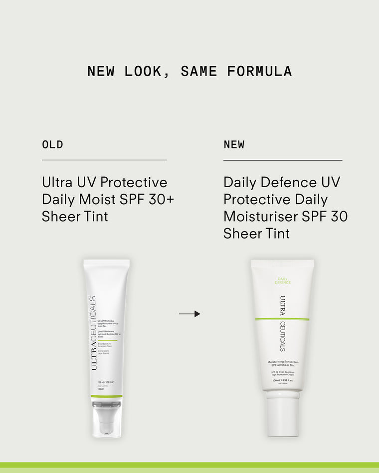 Daily Defence Moisturising Sunscreen SPF 30 Sheer Tint